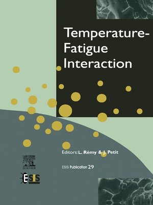 cover image of Temperature-Fatigue Interaction